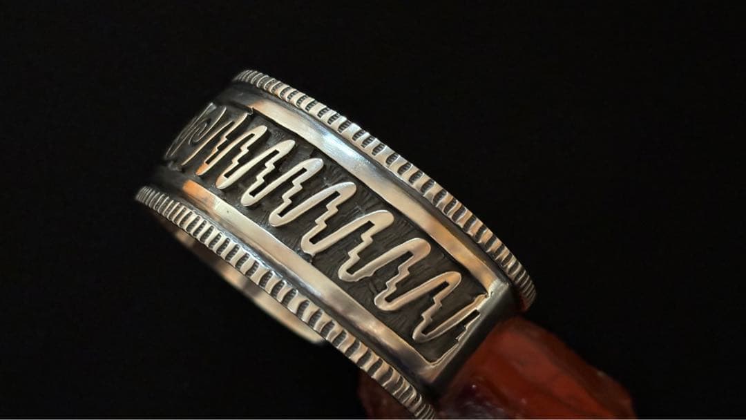 ホピ族 ジェラルドロマヴェンテマ 1930’sスタイル シルバーバングル