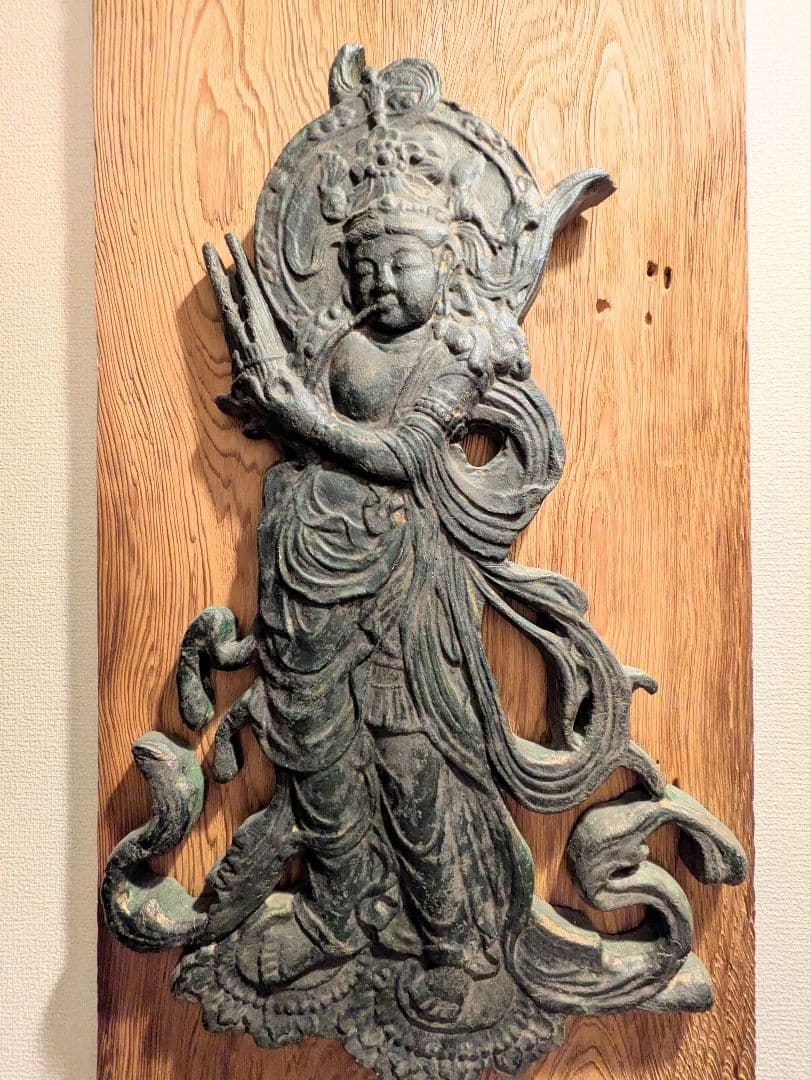 奈良　東大寺　八角燈籠　音声菩薩　壁掛け