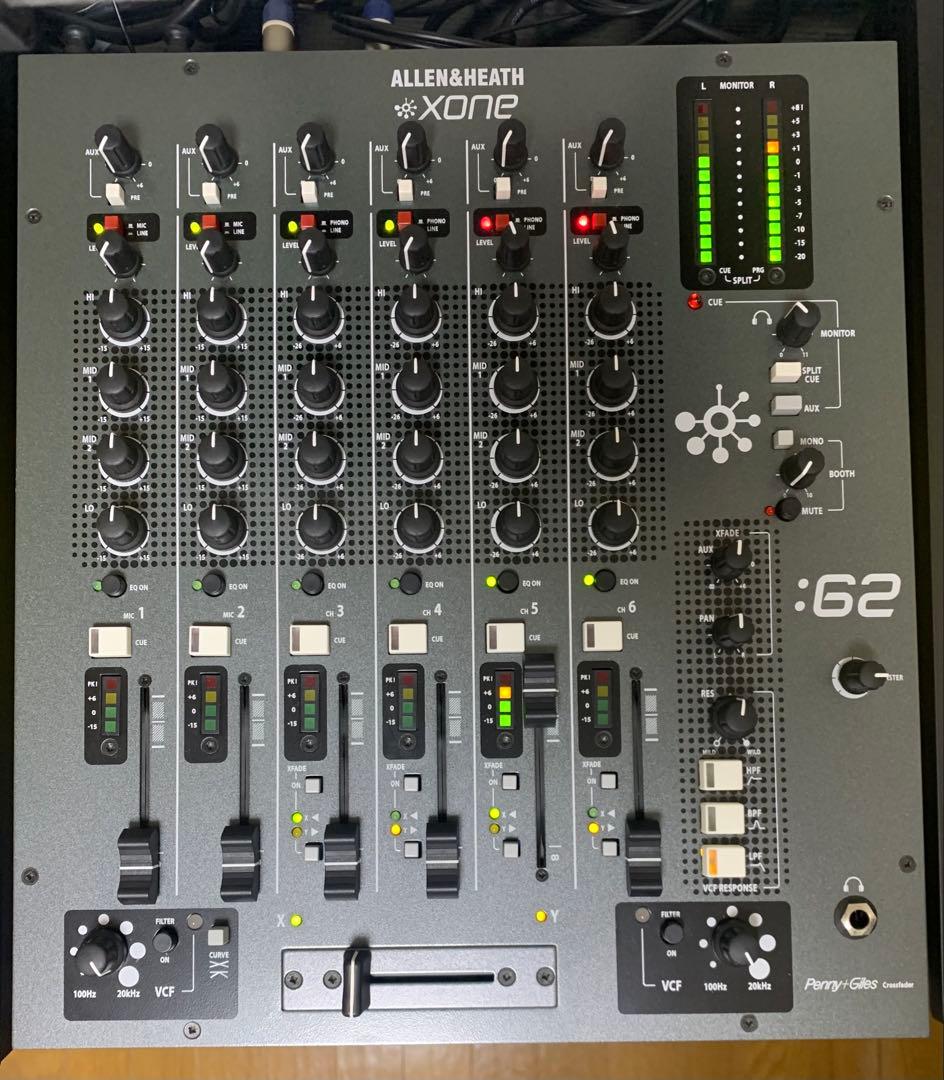 ALLEN & HEATH | Xone:62 DJミキサー