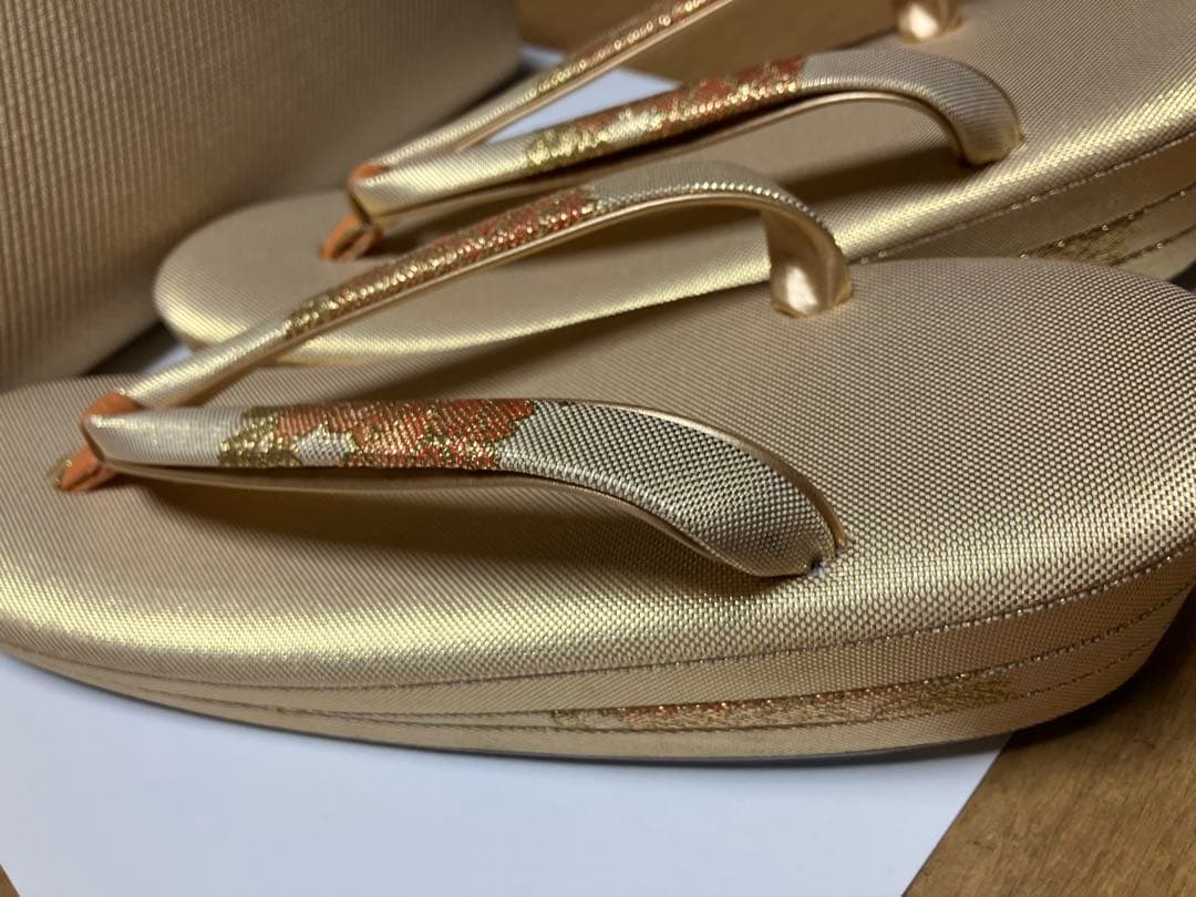 les_trois_tresors 和装　草履　バックセット　未使用品