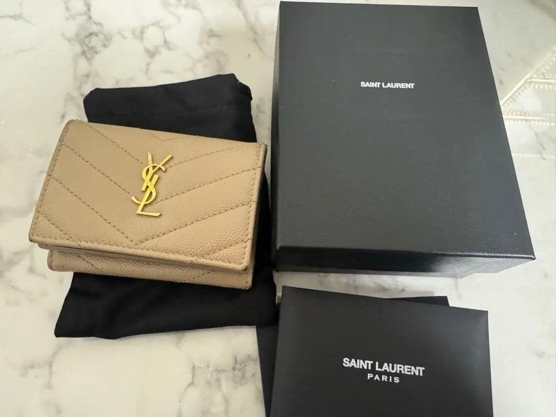 SAINT LAURENT オリガミ タイニーウォレット
