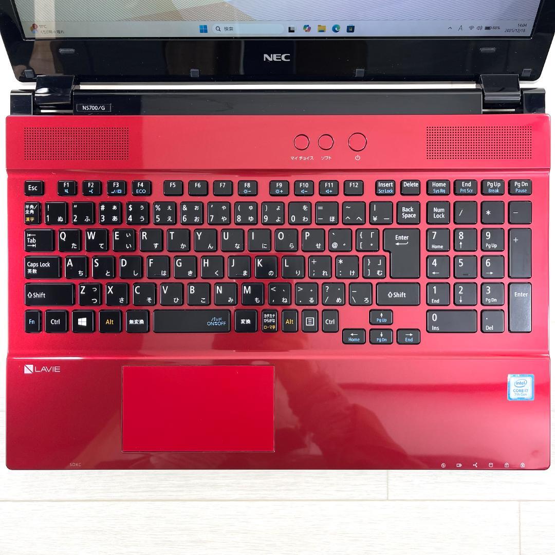 NEC LAVIE i7 新品SSD1T メモリ16 ノートパソコン オフィス付