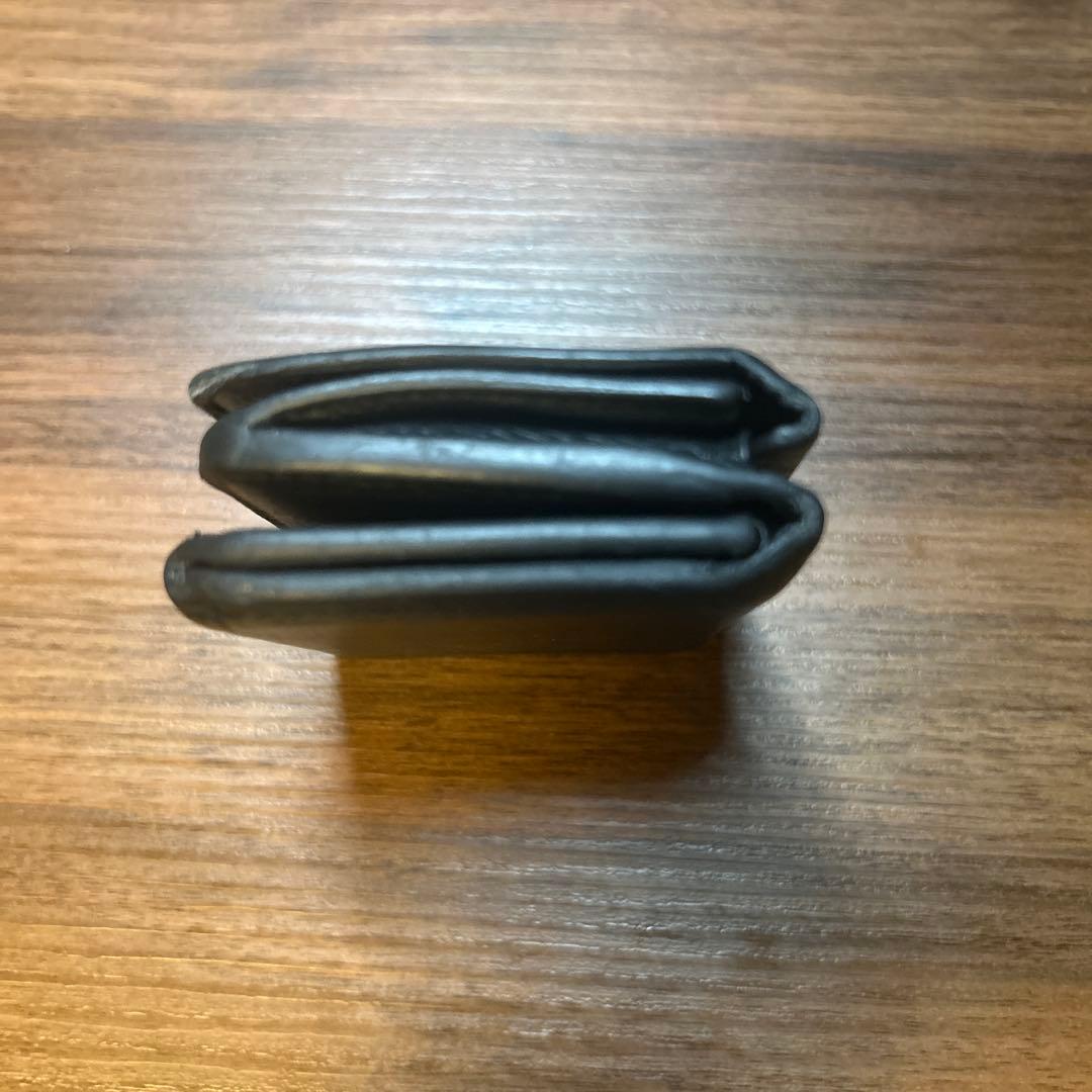 希少　Balenciaga バレンシアガ ゴールドエンブレム　三つ折り財布