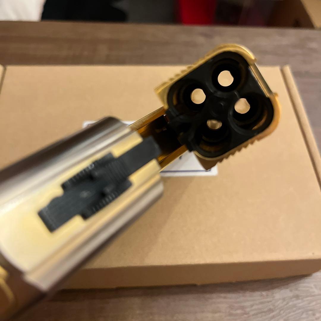 COP357 ロング　ガスガンゴールド木目調ABS樹脂製 マルシン工業製