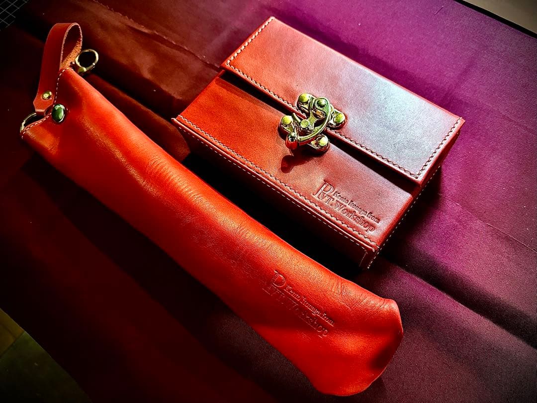 ９月のSALE品！Pvt.Workshop 極　本革　デッキケース　ハーフプレマ