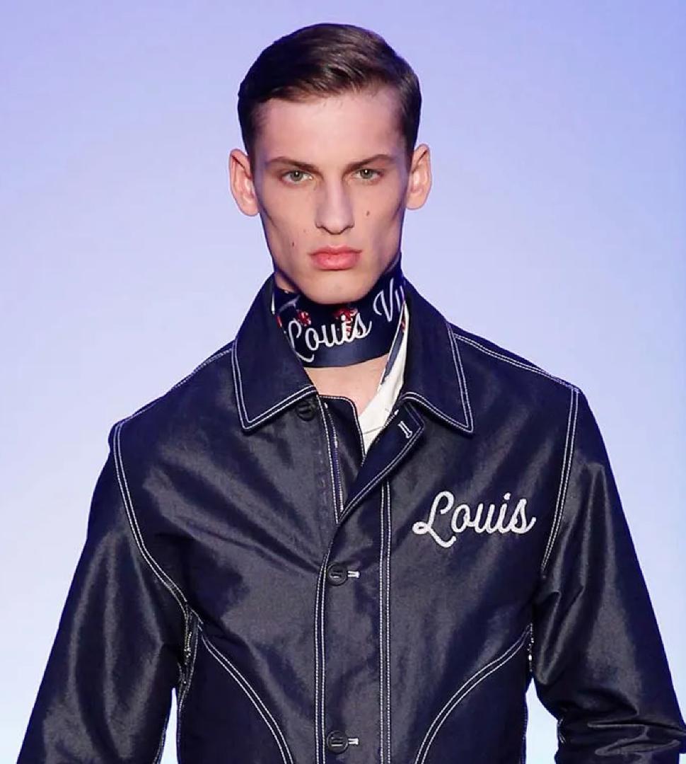 【美品】ルイヴィトン キムジョーンズ シルクスカーフ 箱付 メンズ 2016SS