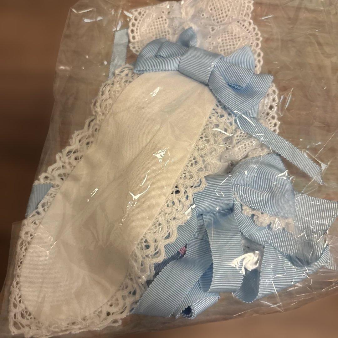 BABY うさくみゃちゃんのうさみみヘッドドレス サックス