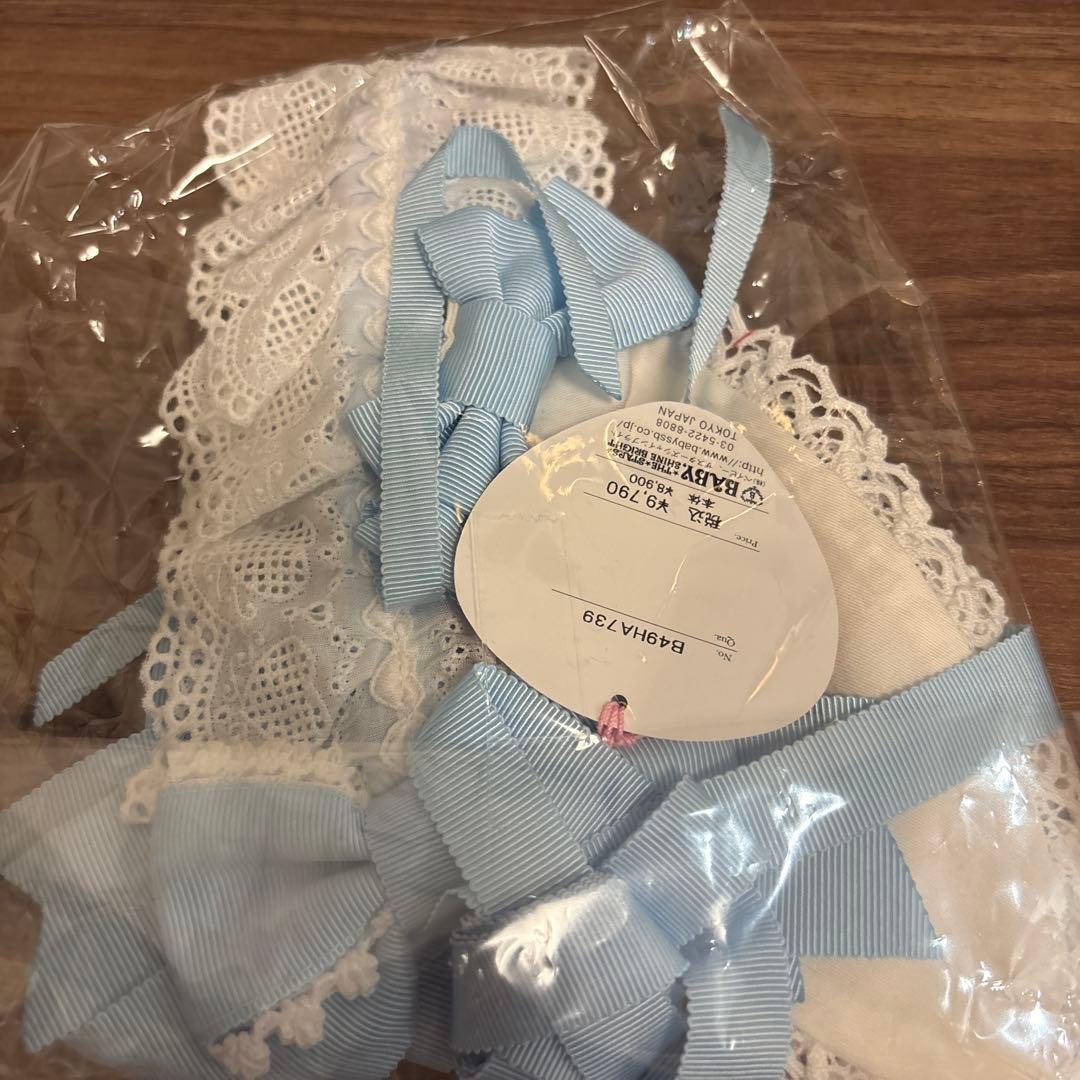 BABY うさくみゃちゃんのうさみみヘッドドレス サックス