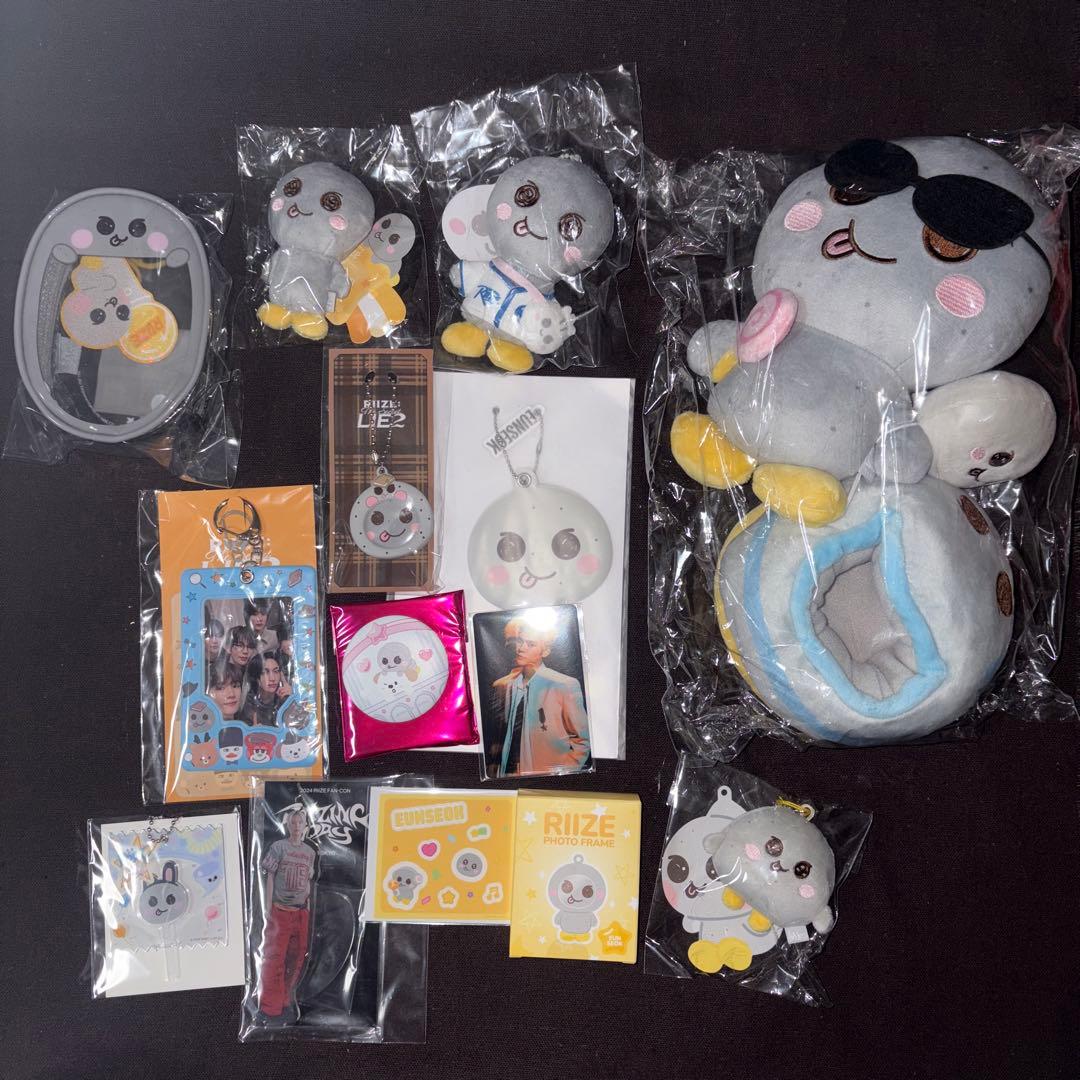 RIIZE ウンソク　ソンヨンドリ　らいずし　ぬいぐるみ　グッズ まとめ売り