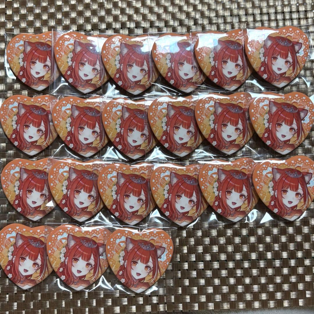 にじさんじ ジューンブライド ラトナ・プティ 缶バッジ 背景なし