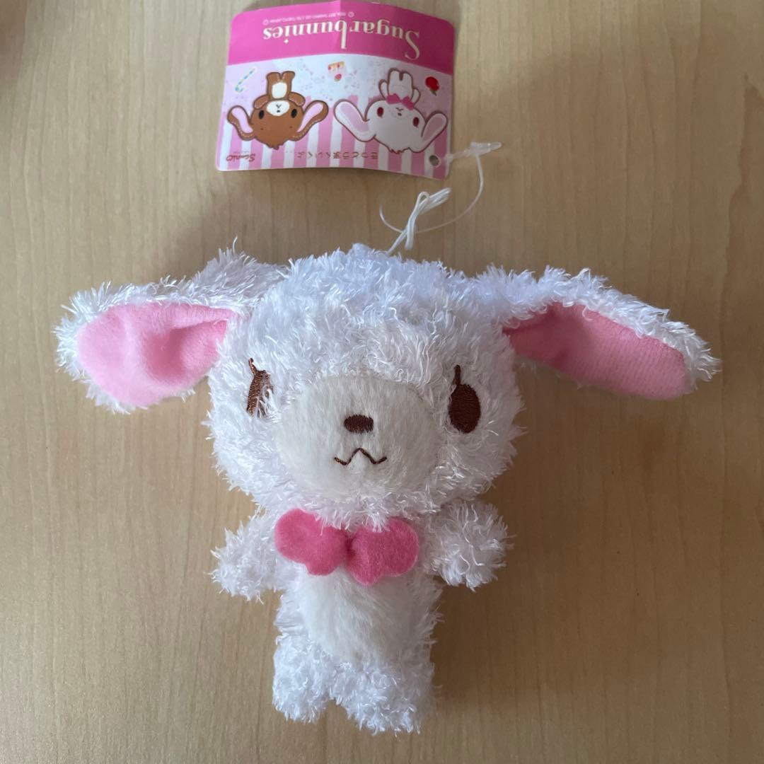 ミニぬいぐるみ　シュガーバニーズぬいぐるみ　しろうさ