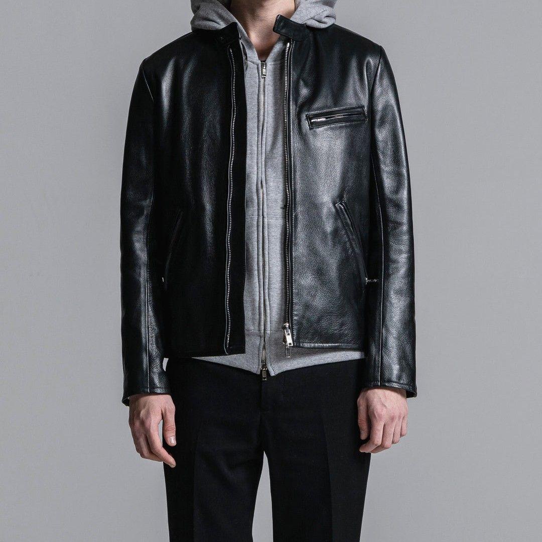 LITHIUM HOMME リチウムオム シングルレザーライダース　46　未使用