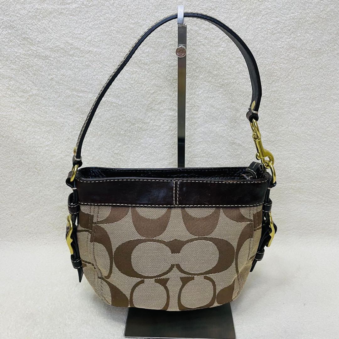 COACH コーチ ワンショルダーバッグ シグネチャー Y2K ホーボー