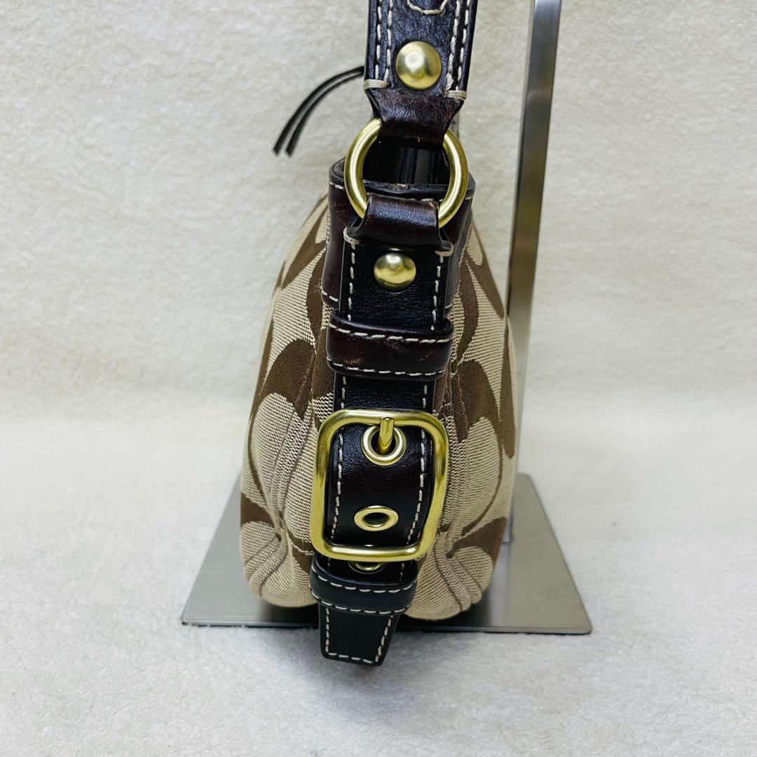COACH コーチ ワンショルダーバッグ シグネチャー Y2K ホーボー