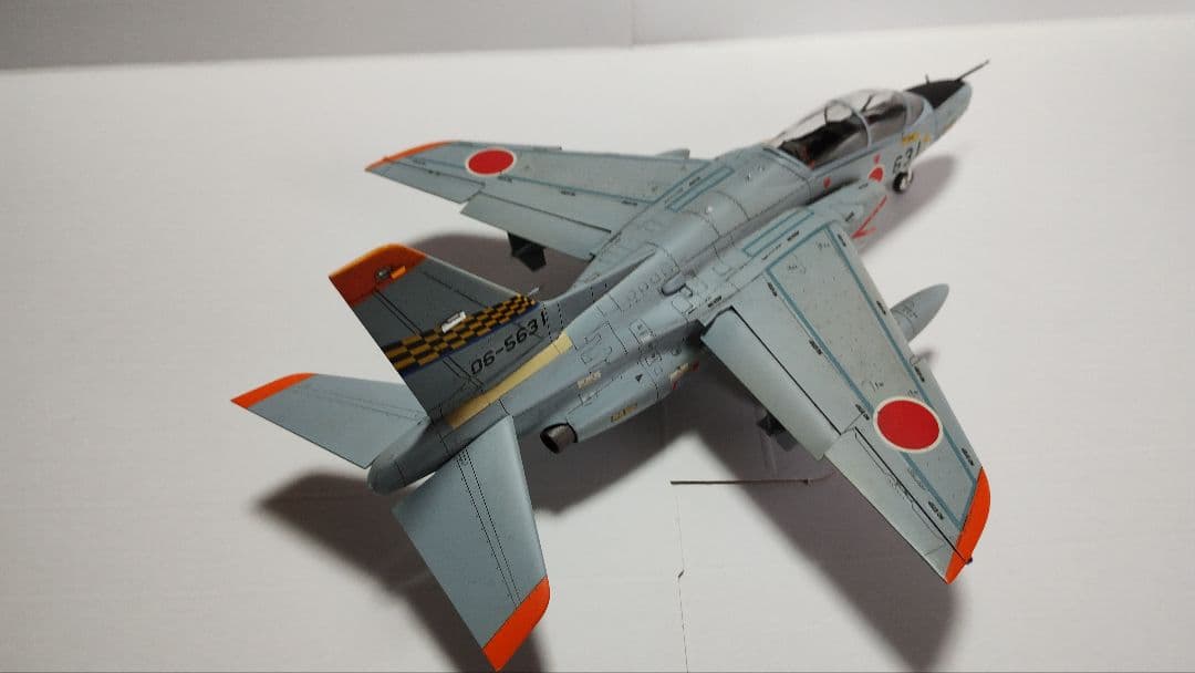 プラモデル完成機　1/48　川崎T-4