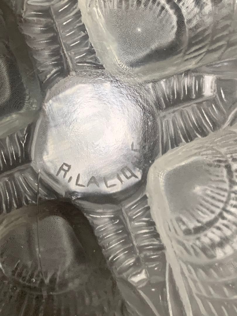 #126 ルネ・ラリック コキーユ 鉢 ボウル クリスタル ガラス