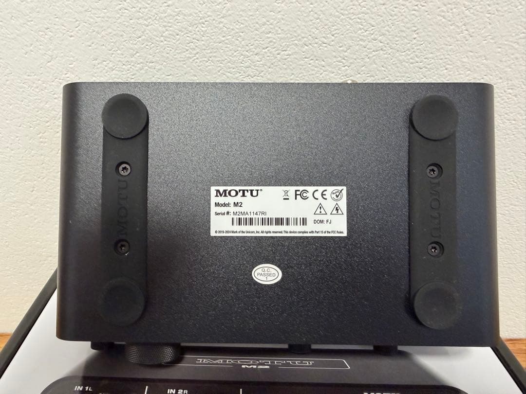 ヒロMOTU M2 オーディオインターフェイス