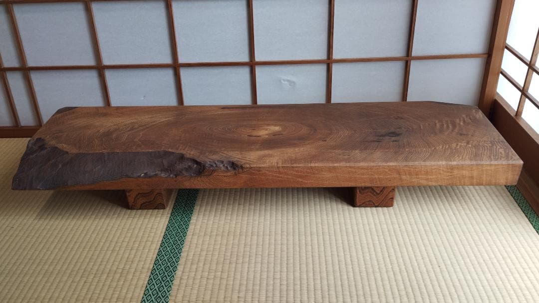 天然一枚板　天然木　花台　テレビ台　踏み台　ローテーブル　腰掛け