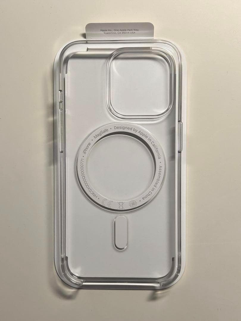 【新品】純正 iPhone 15 Pro クリアケース②二つセット