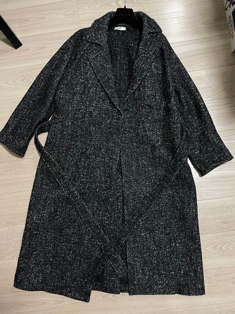 ザロウ THE ROW Macaria ウールコート2 美品 2025年製80万