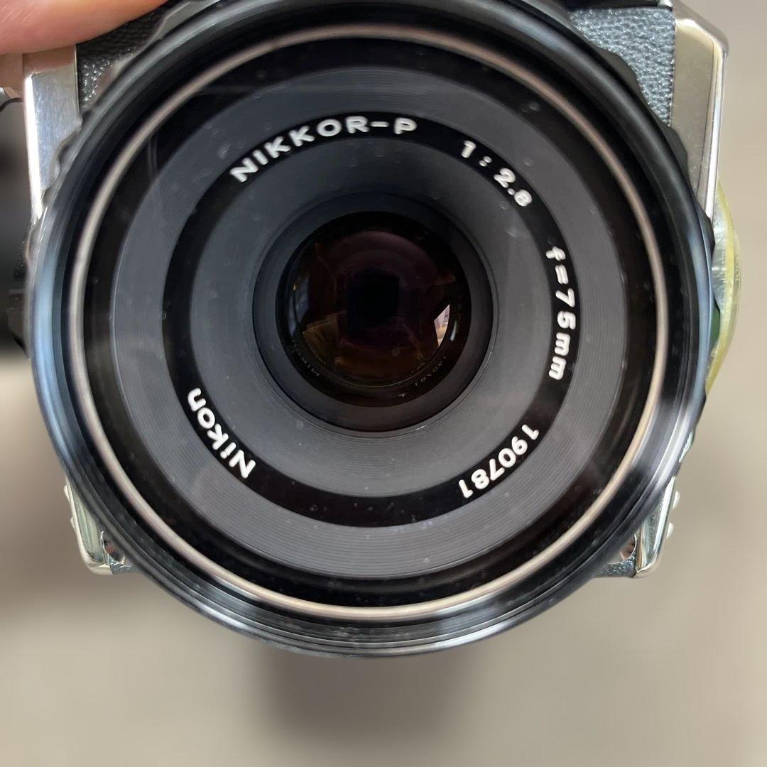 フィルムカメラ ZENZA BRONICA S2 NIKKOR-P f=75 1:2.8