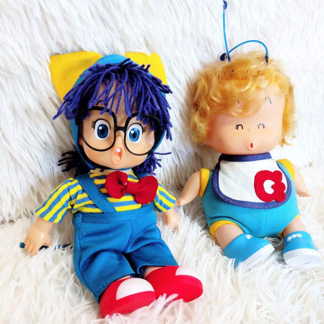 【希少】Dr.スランプ　アラレちゃん＆ガッチャン　ソフビ　昭和レトロ