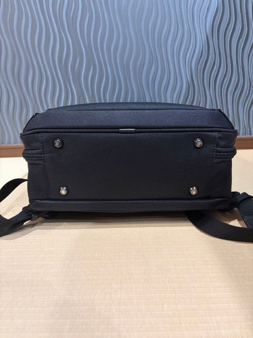 [エースジーン] ビジネスリュック コーデュラナイロン×本革 デュラテクト2