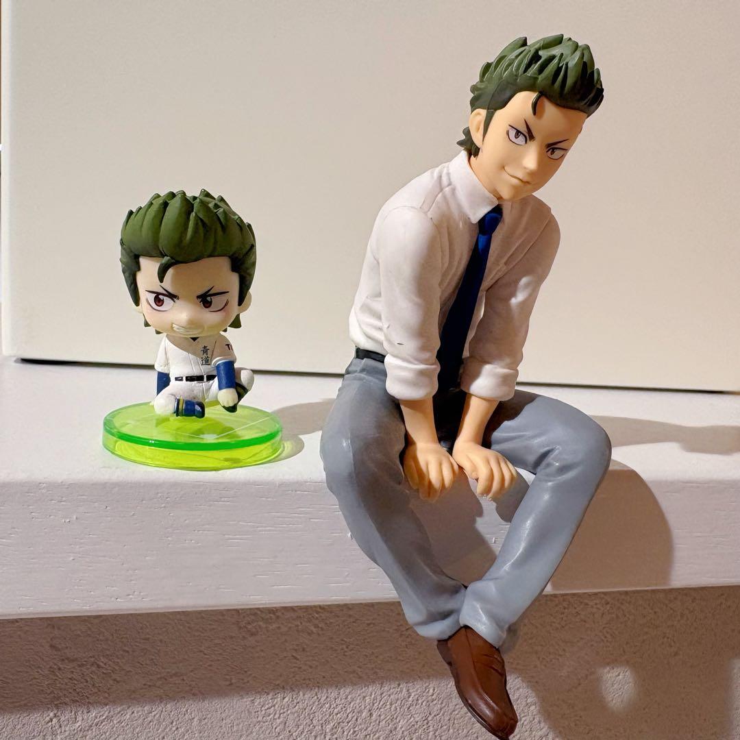 ダイヤのA 倉持洋一 フィギュアセット プライズ すわらせ隊