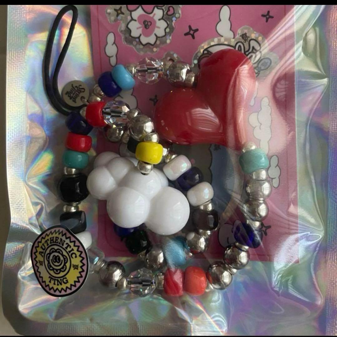 ストリングティング Love In TheClouds ストラップ　ハート　雲