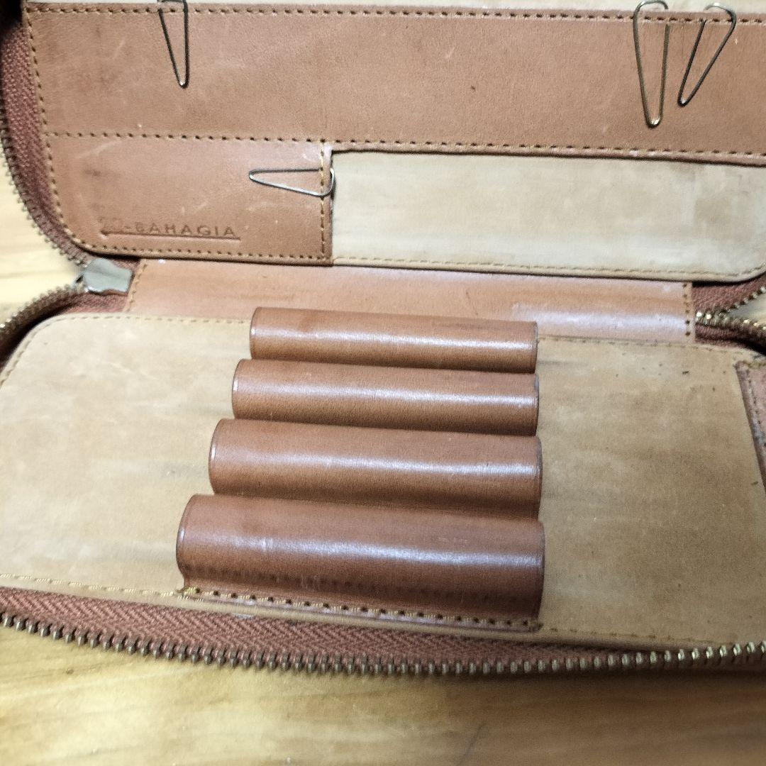 バハギアペンケース、プエブロレザー最終値下げ