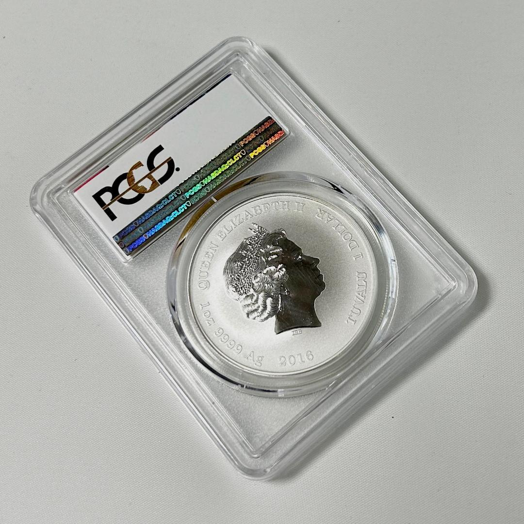 2016年　TUVALU　PCGS MS70 真珠湾攻撃75周年記念