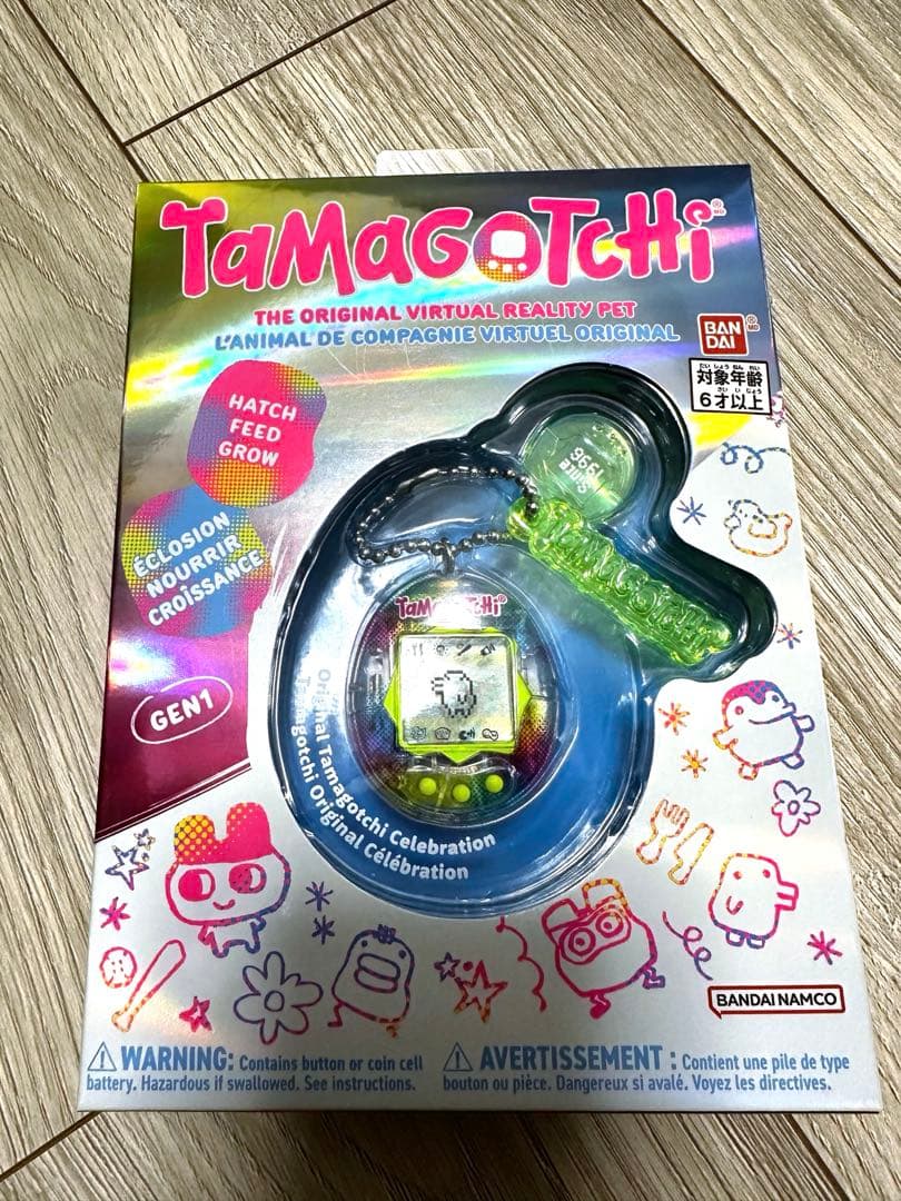 【新品未開封】たまごっちセレブレーションネオンアンドポップ