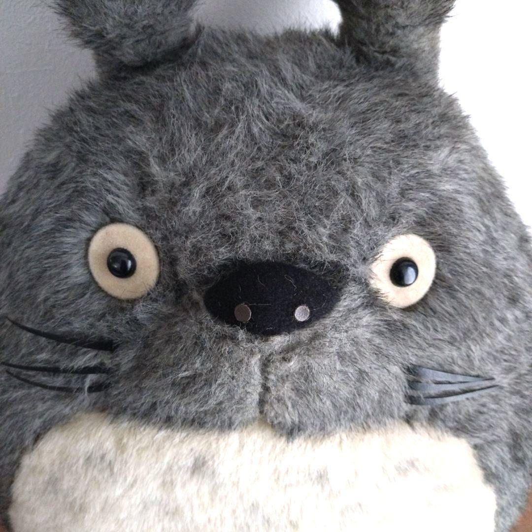 【激レア 特大60cm】となりのトトロ ぬいぐるみ 初期 徳間書店タグ 当時物
