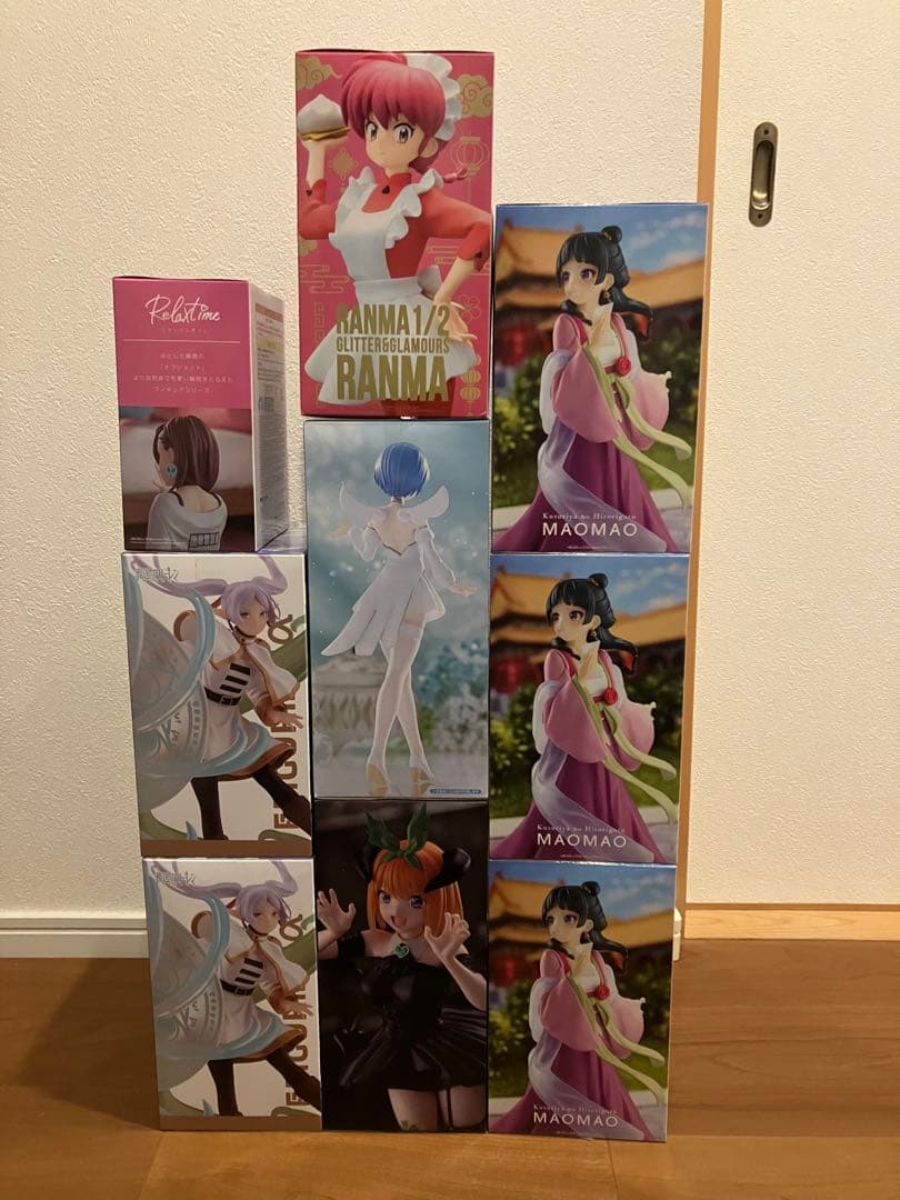 【早い者勝ち】美少女系フィギュア9体セット薬屋のひとりごと 葬送のフリーレンなど