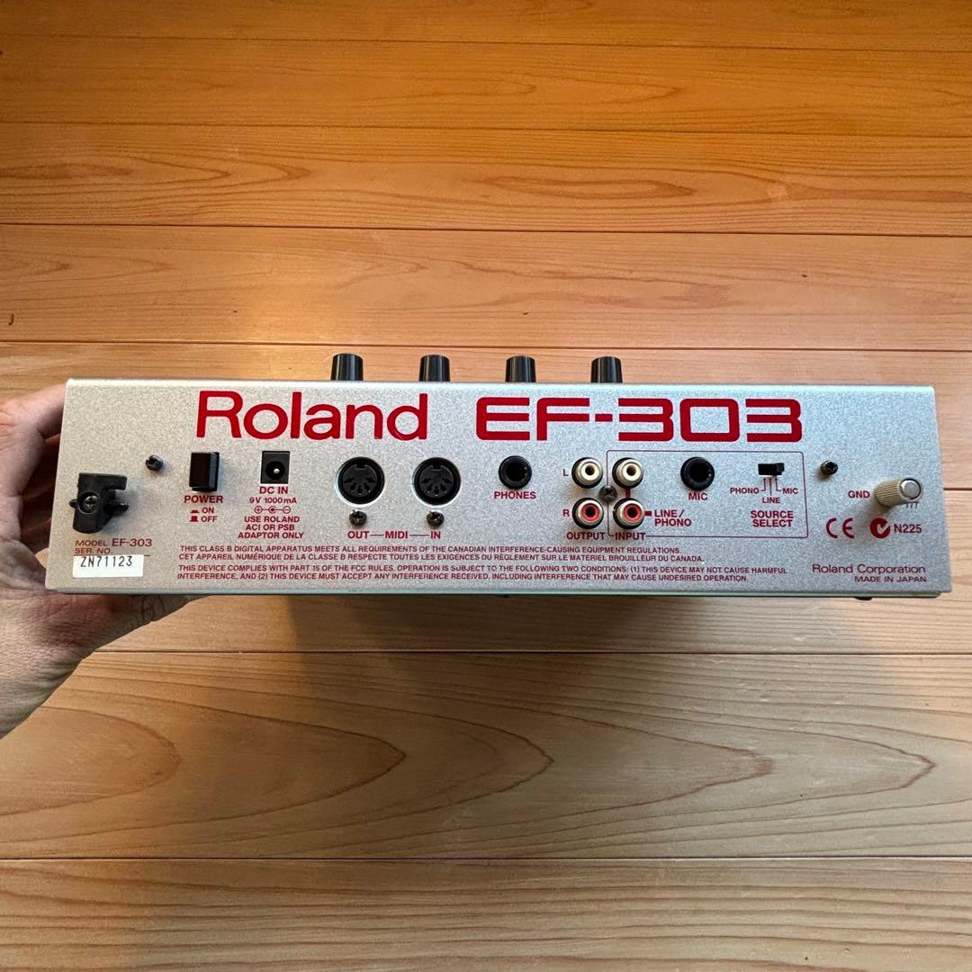 ROLAND EF-303 グルーヴ・エフェクツ 箱・アダプター付き