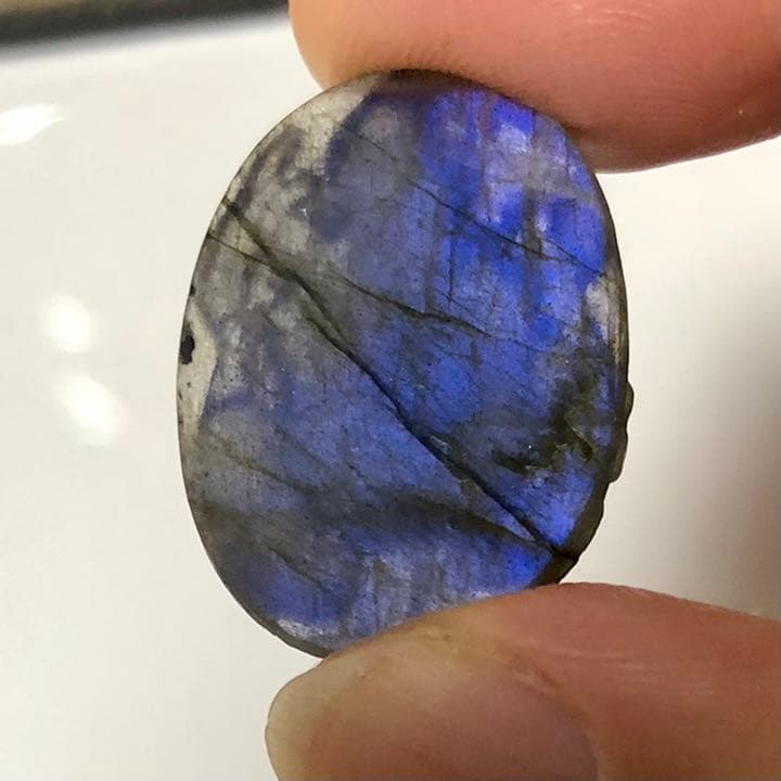 ラブラドライトカービングガネーシャ