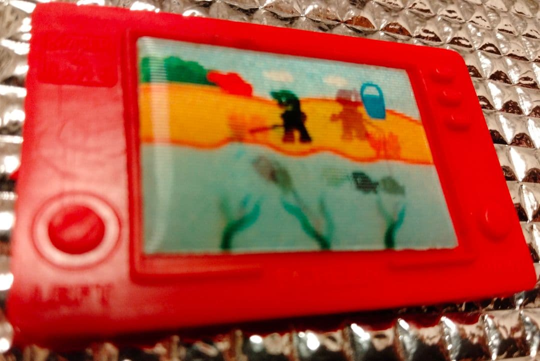 【激レア!】コスモス　ゲームウォッチ型　消しゴム　４種セット