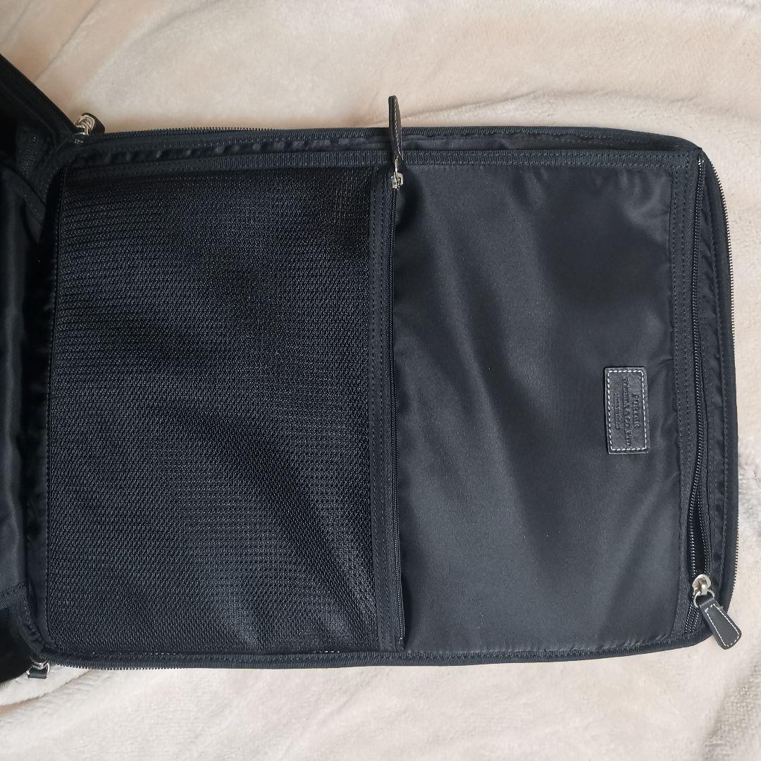 希少 PORTER 吉田カバン キャリーケース キャンバス 本革 鍵付き