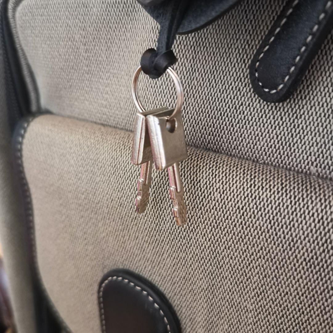 希少 PORTER 吉田カバン キャリーケース キャンバス 本革 鍵付き