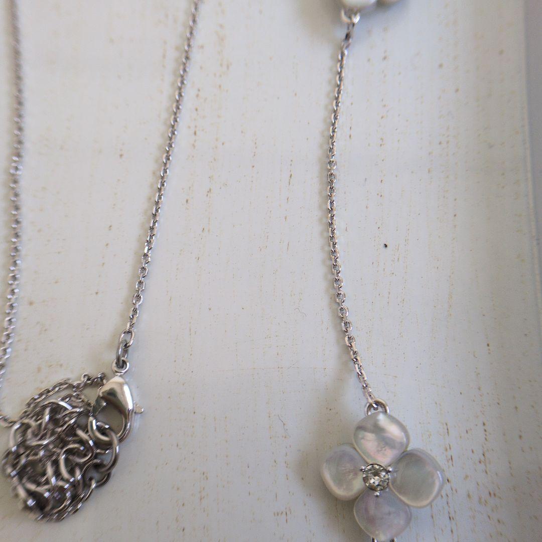 ぶ*み様 ヴァンドームブティック　フラワーモチーフ ネックレスとピアスセット