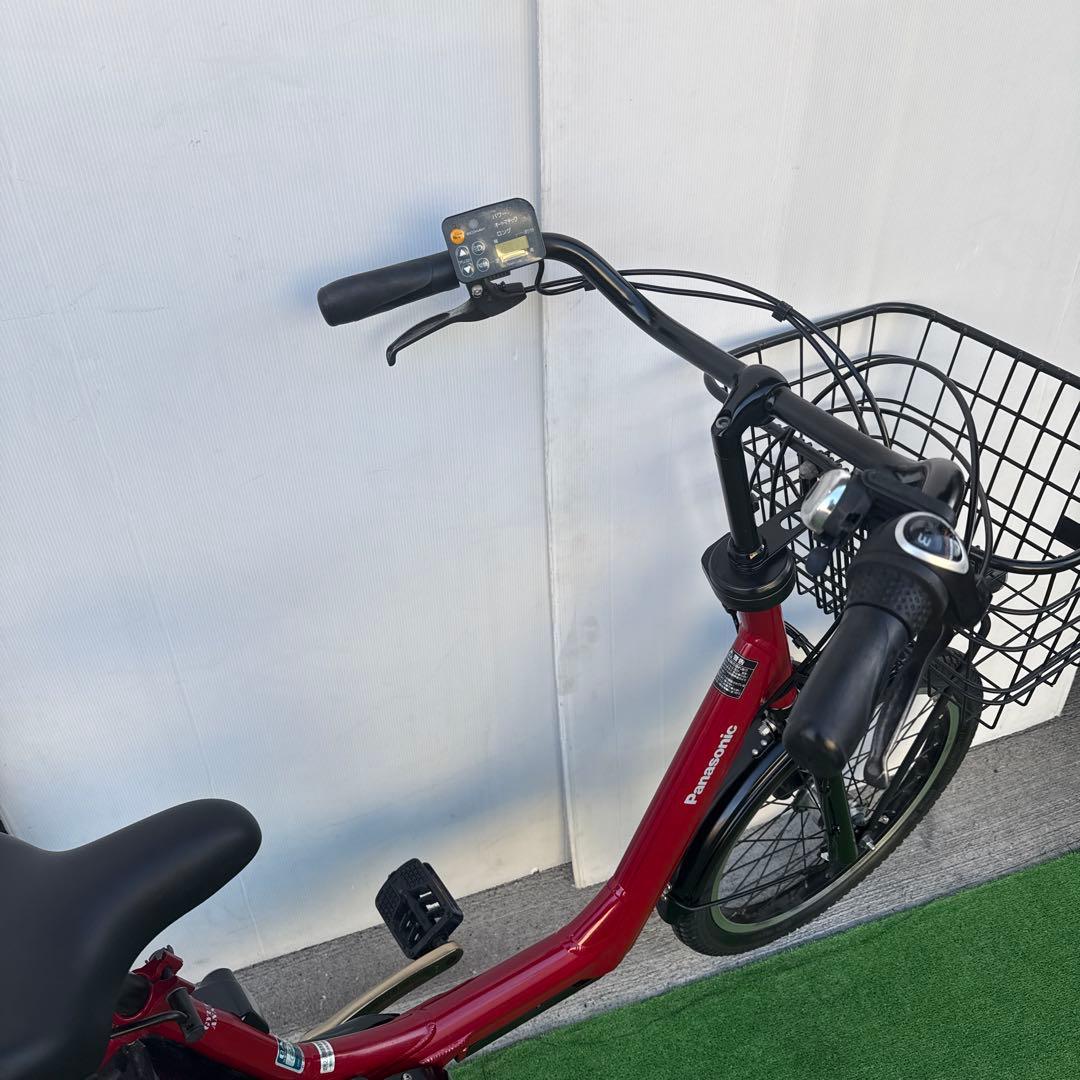 Panasonic電動アシスト自転車20インチ レッド【引き取り限定】