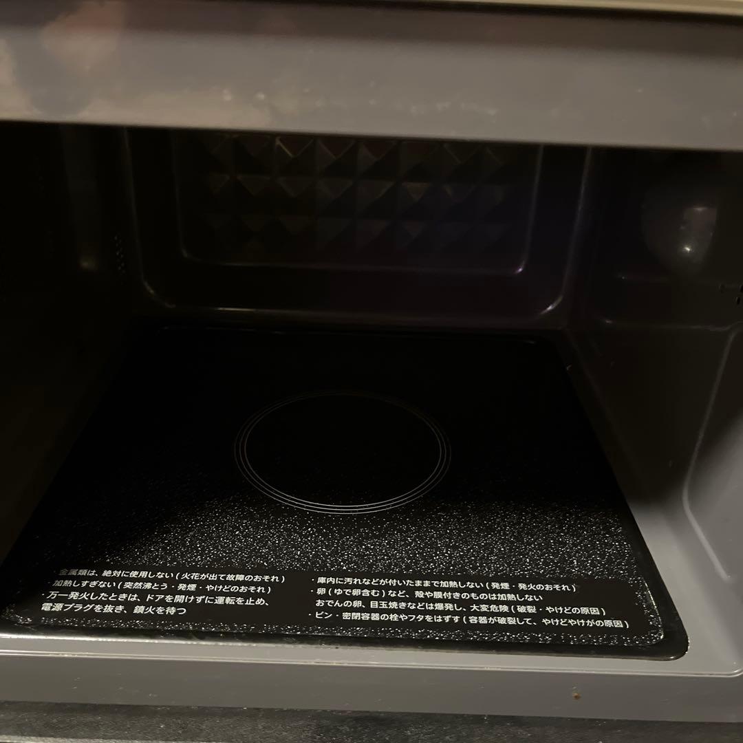SHARP RE-TF17S-B フラットテーブル電子レンジ ブラック