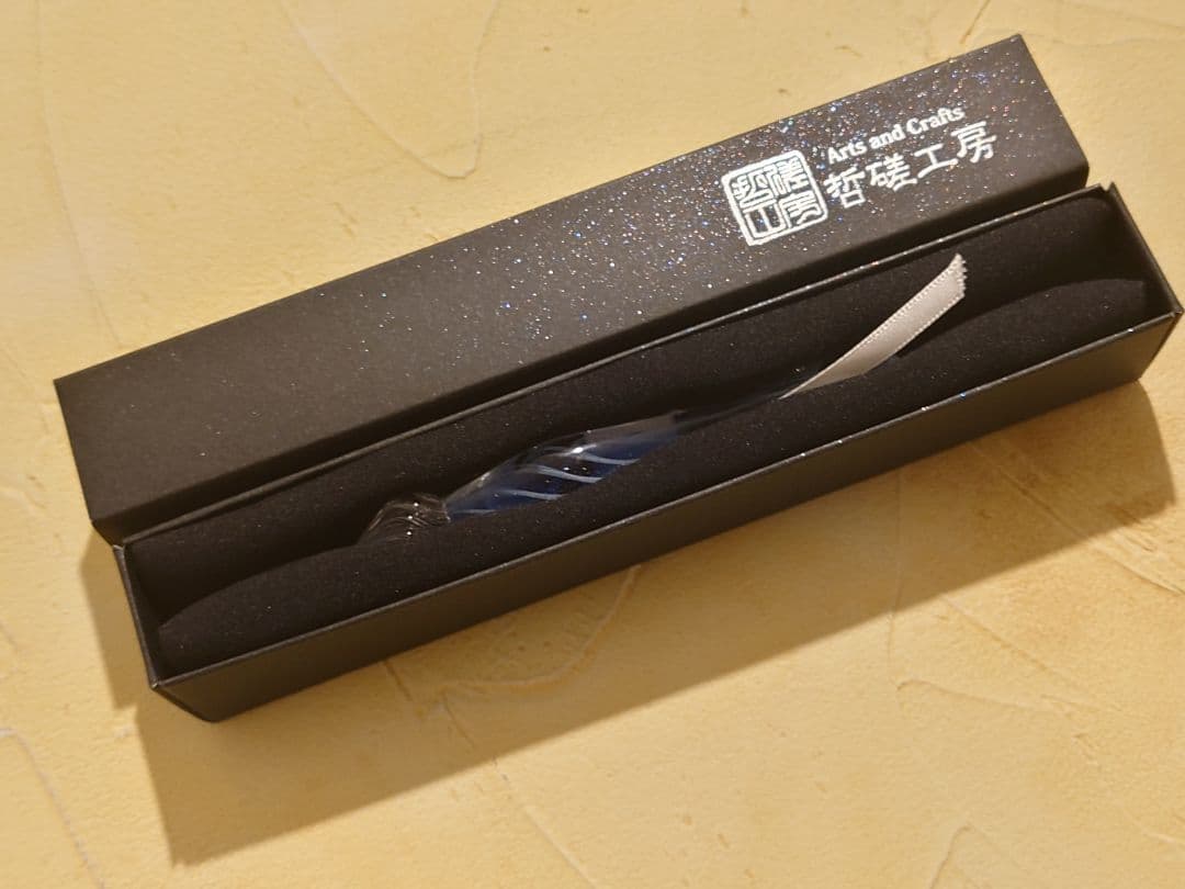 哲磋工房ガラスペン withme! ぽちょぺん