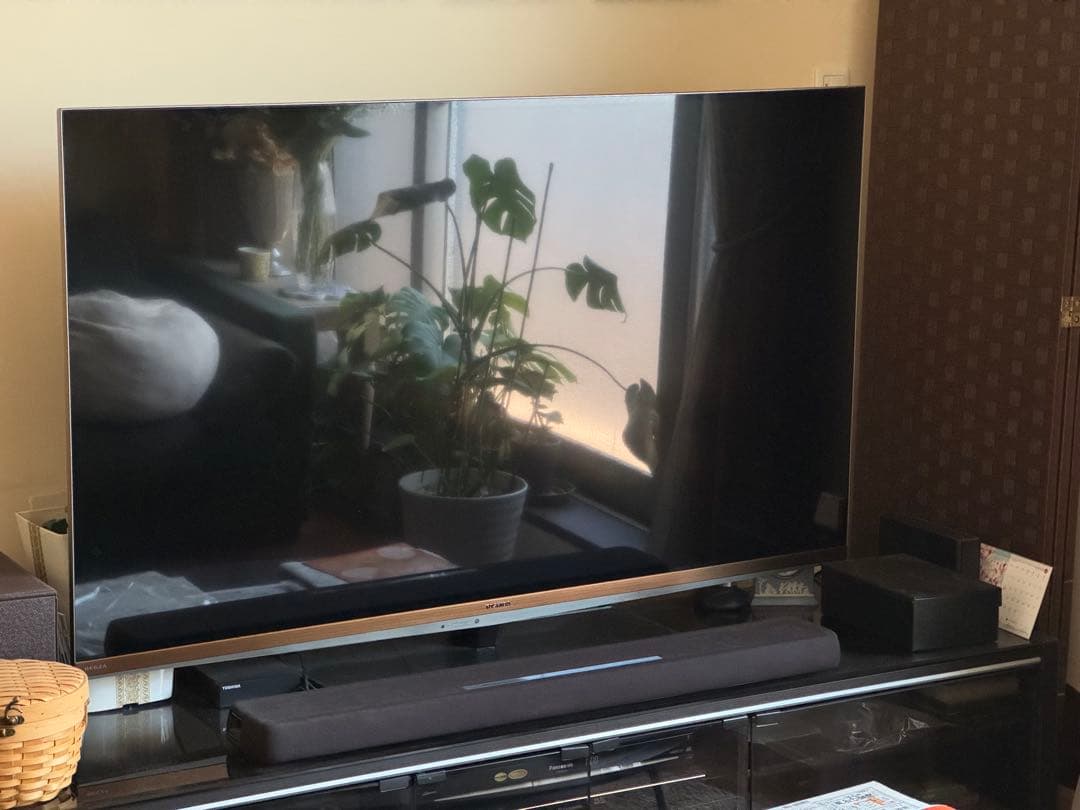 REGZA 55Z7 東芝 55型テレビ 横線症状あり ジャンク扱い