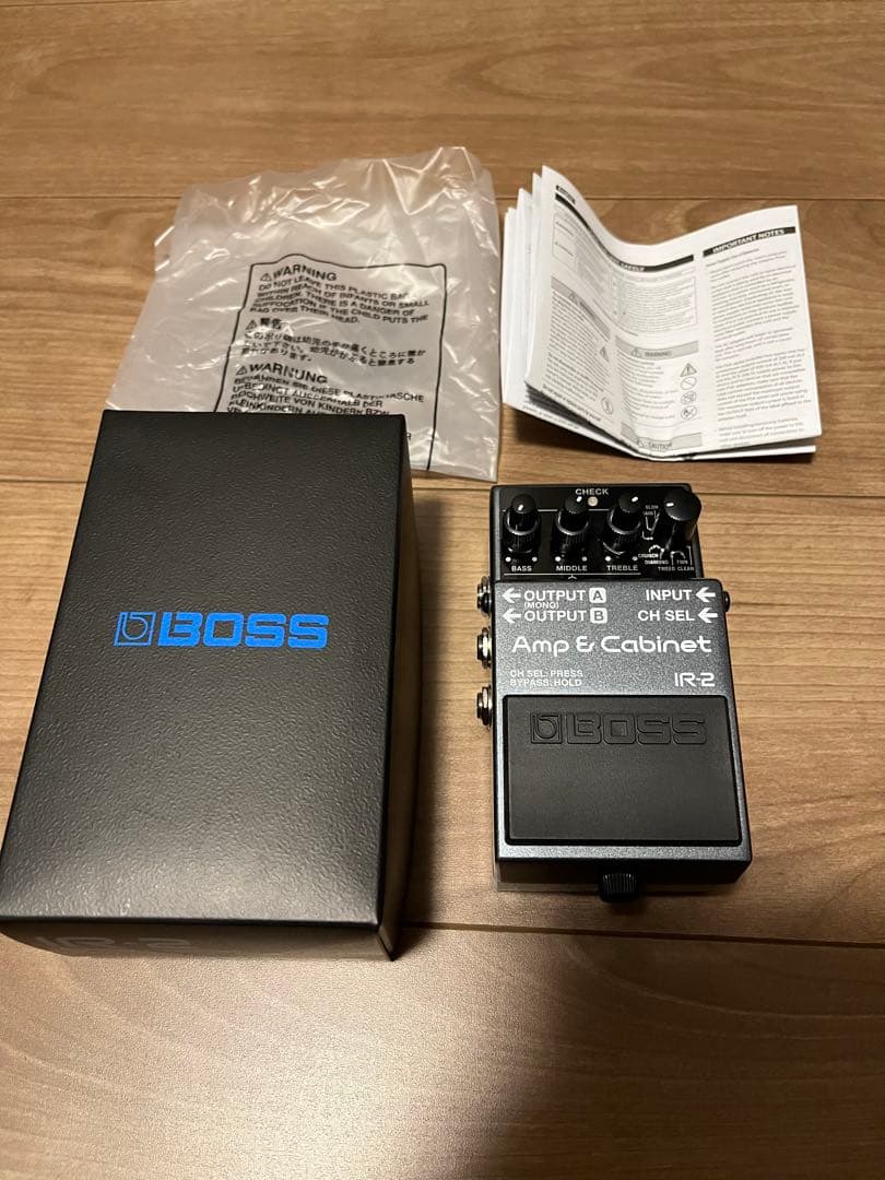 ギター BOSS IR-2 amp&cabinet