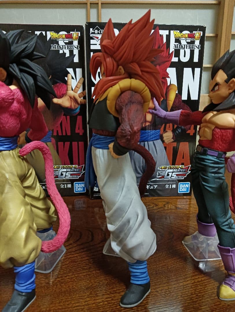 ドラゴンボール【一番くじ】グレイティストサイヤン　フィギュア　セット