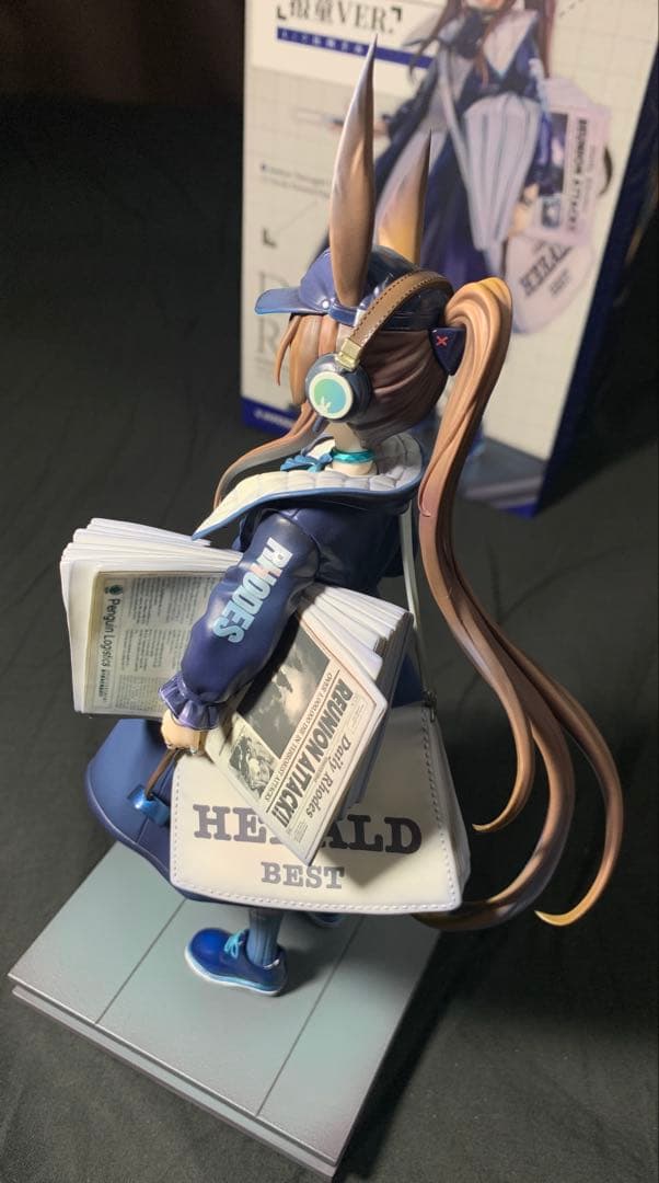 【美品】アークナイツ　アーミヤ　フィギュア　新聞配達員VER グッスマ