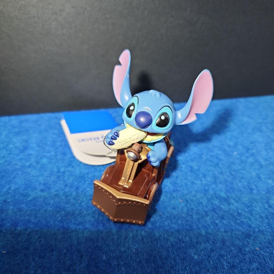 スティッチ　おもちゃ　プルバックミニカー　フィギュア　１４個セット