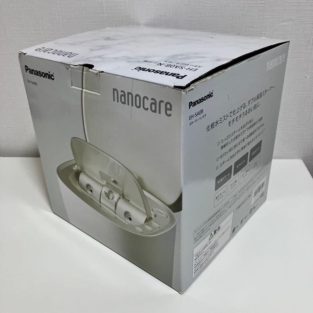 【美品】 Panasonic スチーマー ナノケア EH-SA0B 動作良好