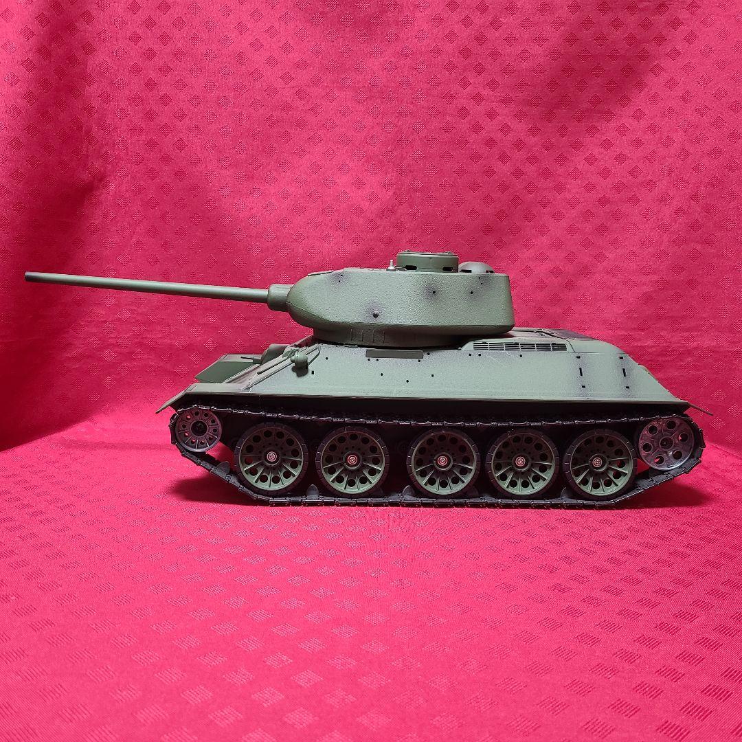 【ジャンク】 ヘンロン RUSSIAN ARMY TANK T-34/85